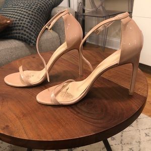 Stuart Weitzman Sz 9 Patent nude color Nudistsong